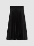 Pleated Midi Skirt